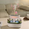 Irishom Raindrop Humidifier Machine LED Lights Drip Music Bedroom (US