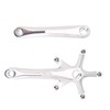 Aluminium Alloy Single Speed Crankset, 110 BCD Crank Arms for