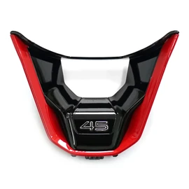 Volkswagen 5H0419659JWUZ Cover GTI Lettering 45 Years Steering Wheel Frame, Black/Red