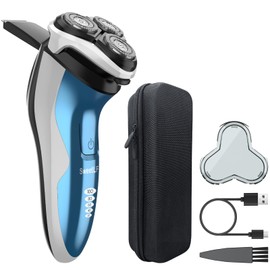 Electric Razor for Men Wet and Dry Travel Suitcase