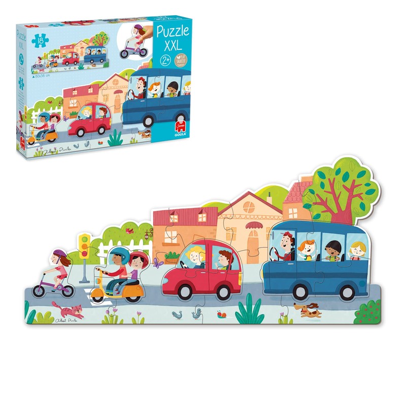 Goula 453428 Vehicles XXL Children's Puzzle