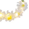 Harilla Blumenkranz-Stirnband, Blumen-Stirnband mit funkelndem Licht, dekorative Blumenkrone, Kopfbedeckung, Blumenkrone