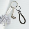MytaYt Pack of 2 Car Keyrings Made of Braided Leather