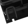 Toothbrush Holder Space Aluminum Rust Prevention Black Toothbrush Storage Rack