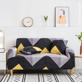 Sofa Cover, Scandinavian Style, Elbow Protection, For Dogs and Cats, 1 Seat, 2 Seaters, 3 Seats, High Elasticity, Protective Cover, Scratch-Resistant, Anti-Slip, Soft, Stretchable, Cushion Cover