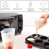 3 PCS Silicone Flexible Measuring Cups,Melting Cups for Epoxy Resin,Butter,Chocolate