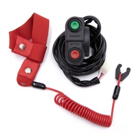 Lanyard Start Stop Kill Switch Replacement for Kawasaki 750 SS ST Xir Xi Sport 27004-3721