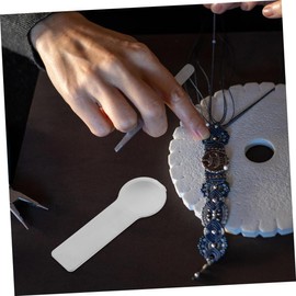 Diyeah Herramienta Para Pulsera Italiana Llave Para Abrir Pulseras Abre Y Cierra Charms Acero Inoxidable Plata 5.5x2x0.1cm Ideal Para Uso En Casa