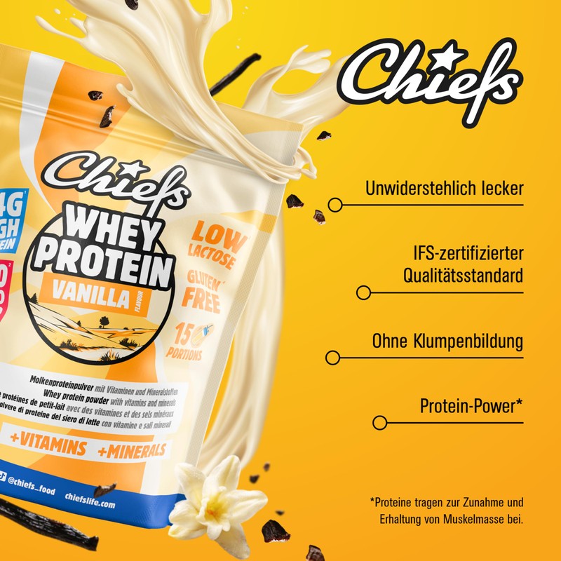 CHIEFS Protein Powder - Super Luxurious & Creamy Protein Powder