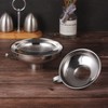Desirable Roat Commercial Jam Grain Stainless Funnel Funnel (Large)