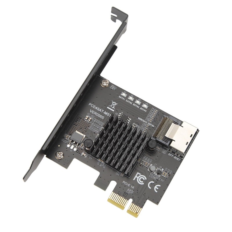 6 Gbps transmission, SAS36 PIN SFF 8087 output, widely compatible,