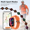 Smartwatch 2 Inch Full Screen Touch Sleep Monitoring Watch IP67
