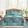 BEDISELY Quilt King Size, 3 Pieces Farmhouse Bedspreads King Size