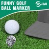 JIUYIBC Golf Ball Marker Hat Clip, Golf Accessories for Men,