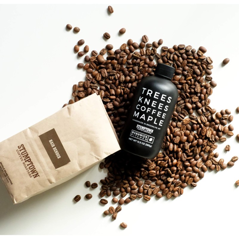 Trees Knees Coffee Maple Syrup, Grade-A Organic Maple Syrup with