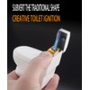 CIEUXIFSR Cool Torch Lighters Refillable Creative Toilet Shape Windproof Jet