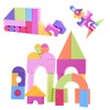 50pcs Random EVA Foam Building Blocks Soft Construction Toys Early