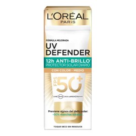 Crema Facial L'oréal Paris 40ml Tono Medio Anti-brillo Todo Tipo De Piel