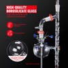 Happybuy 3.3 Boro Lab Distillation Kit, 1000ml Essential Oil Distillation