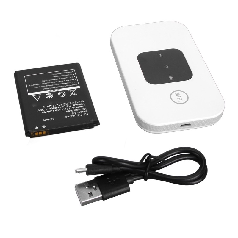 4G LTE Mobile Wifi Hotspot with SIM Card Slot for