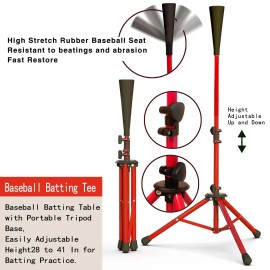 SIYALAICH Portable Baseball Net & Softball Net 7 ftx7 ft,Baseball & Softball ...