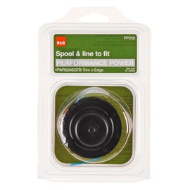 SPOOL AND LINE TO SUIT PERFORMANCE POWER TRIMMERS PGT220, PGT300, PWR25 (250W), PWR220W, PWR300W, PWR250SGTB Trim n Edge, TRY220SGTB