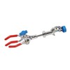 3 Prong Lab Clamp with Rubber Coating Pressure Adjustment 3