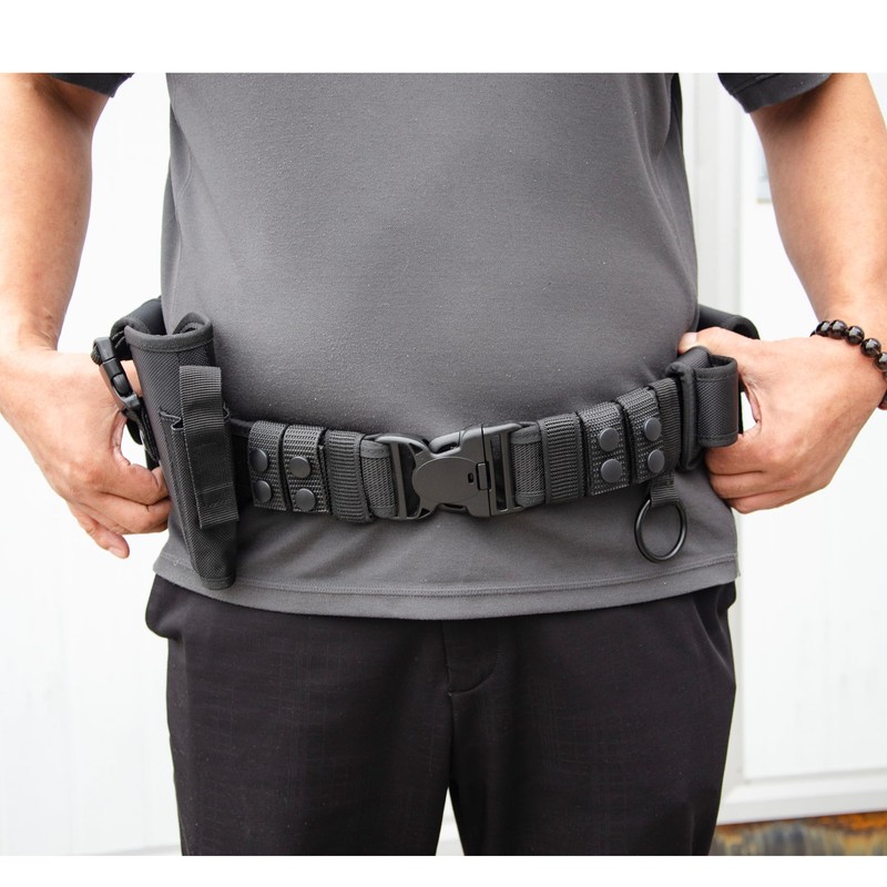 ZGJINLONG 10 in 1 Duty Belt Rig police Molded Pouches