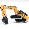 kolegend Hobby Metal Mini RC Excavator for Adults, Remote Control