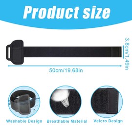 AEIOPRS Leg Band for Switch Leg Strap Compatible with Switch Elastic Leg Strap for Ring Fit Switch Adjustable Elastic Leg Straps Pack of 2
