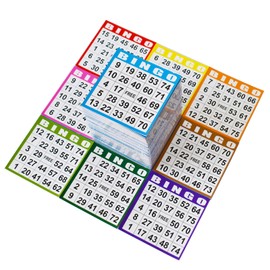 SEETOOOGAMES Bingo Paper Game Cards - 1 Card -100 Books of 10 Sheets