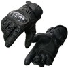 Milwaukee Leather SH298 Men's Black Perforated Leather Racing Motorcycle Gloves