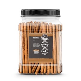BIRCH & MEADOW Palitos De Canela De Ceilán De Abedul Y Prado, 14.4 Oz, Canela Verdadera, Palitos Enteros