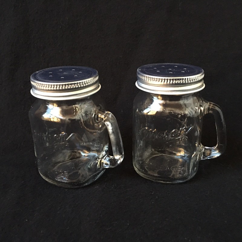 Mason Craft & More 2pc Mason Glass Jar Salt and