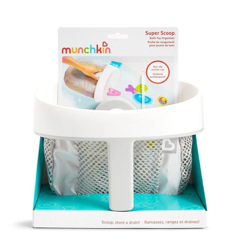 Munchkin® Super Scoop™ Hanging Bath Toy Storage with Quick Drying