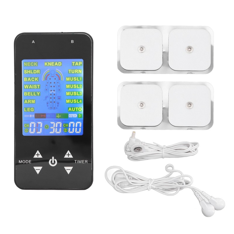 TENS Electronic Massager 12 Modes Low Frequency EMS Pulse Electric