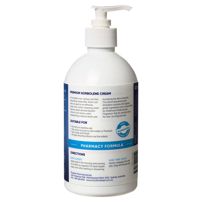 Plunkett's Dry Skin Relief Premium Sorbolene 10% Glycerin 500 ML