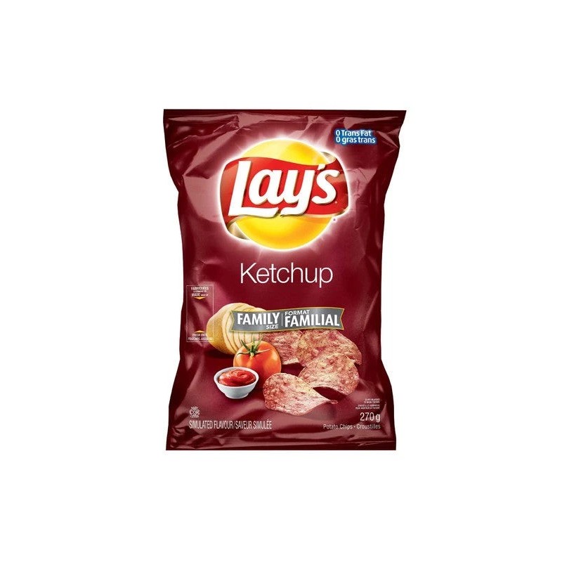 PepsiCo Lays Ketchup Flavour Chips (5 Large Bags) {Imported from