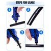 Rolcoassuns 2Pcs Drip Irrigation Tubing Hole Punch Tool Set, 2-in-One