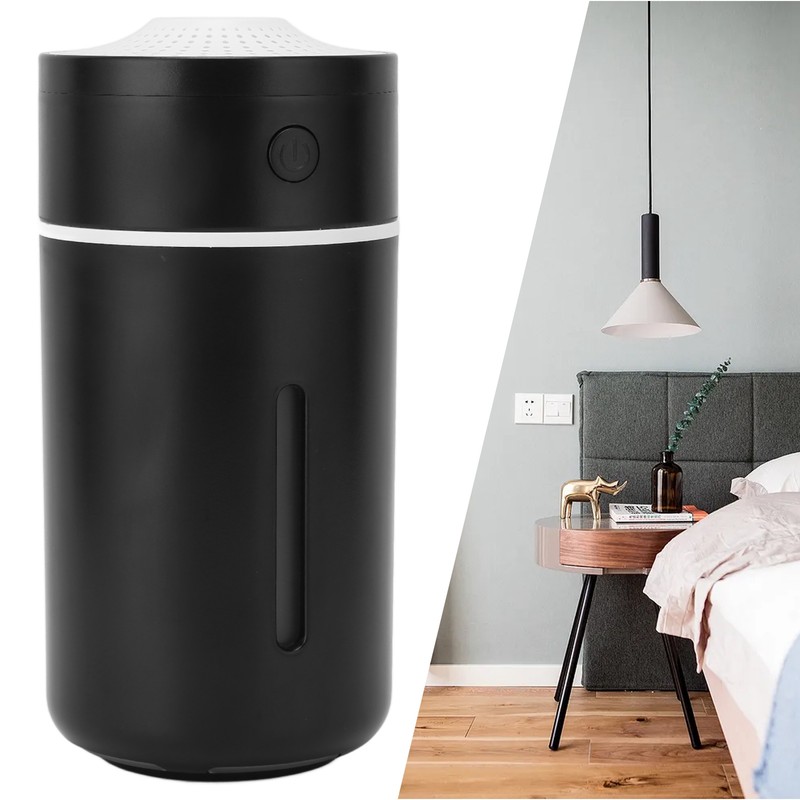 Car Humidifier Super Quiet Portable Mini USB Humidifier with 2