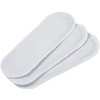 Extra Long Reusable Incontinence Pads, Set of 3