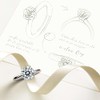 Anillos para Mujer - Anillo Ajustable de Plata de Ley