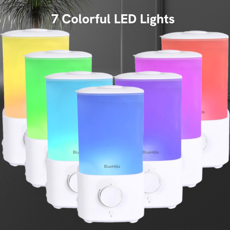 BlueHills Premium 2300 ML XL Large Essential Oil Diffuser Humidifier