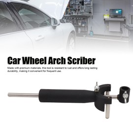 Car Wheel Arch Scriber, 5 to 150mm Adjustable Stable Fix Car Wheel Eyebrow Scriber Professional Wheel Arch Parallel Scriber for Vehicle Repair Tool