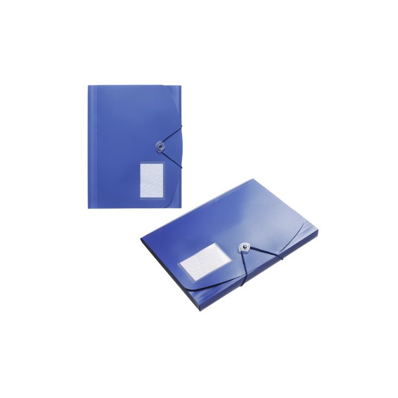 A4 Jumbo Folder with Elasticated Corners Polypropylene Blue