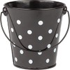 Teacher Created Resources Black Polka Dots Bucket
