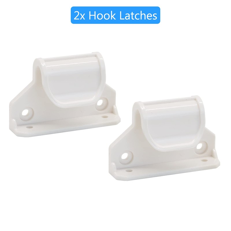 Retractable Mesh Baby Gate Parts (White) Drilling Installation Retractable Pet