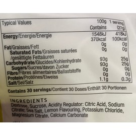 Tailwind Nutrition 30 Servings Lemon Flavour 810 g