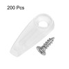 sourcing map 100Pcs Picture Frame Backing Hardware Clip with 100Pcs