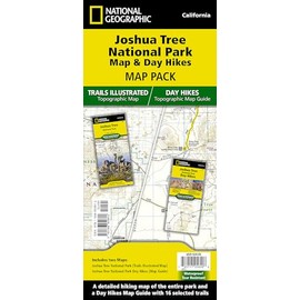 Joshua Tree Day Hikes and National Park Map [Map Pack Bundle] Map (National Geographic Trails Illustrated Map)